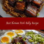 Irresistible Korean Pork Belly: Discover the Best Recipe for Flavorful Delight