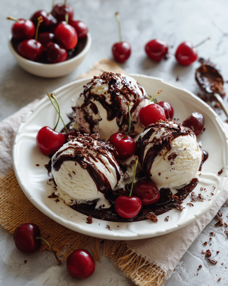 Indulge in the Decadence of Black Forest Ice Cream Delight - Featured Image
