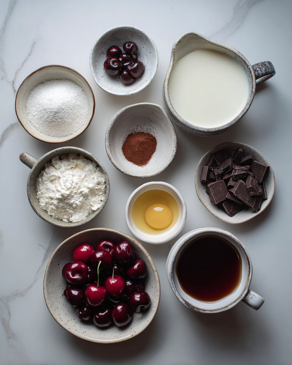 Ingredients for Indulge in the Decadence of Black Forest Ice Cream Delight