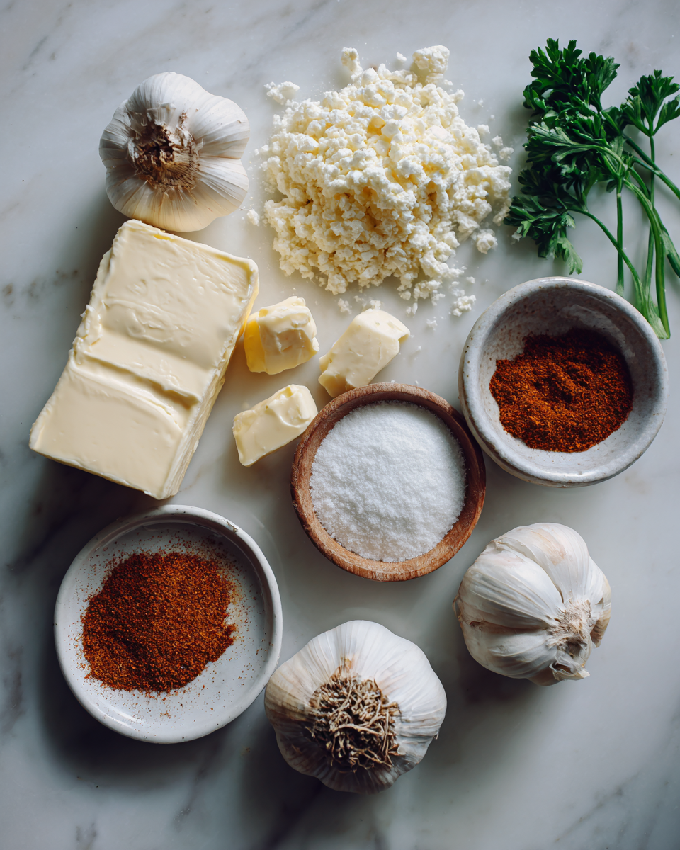 Ingredients for Creamy Cajun Alfredo Sauce Recipe That Will Spice Up Your Pasta Night