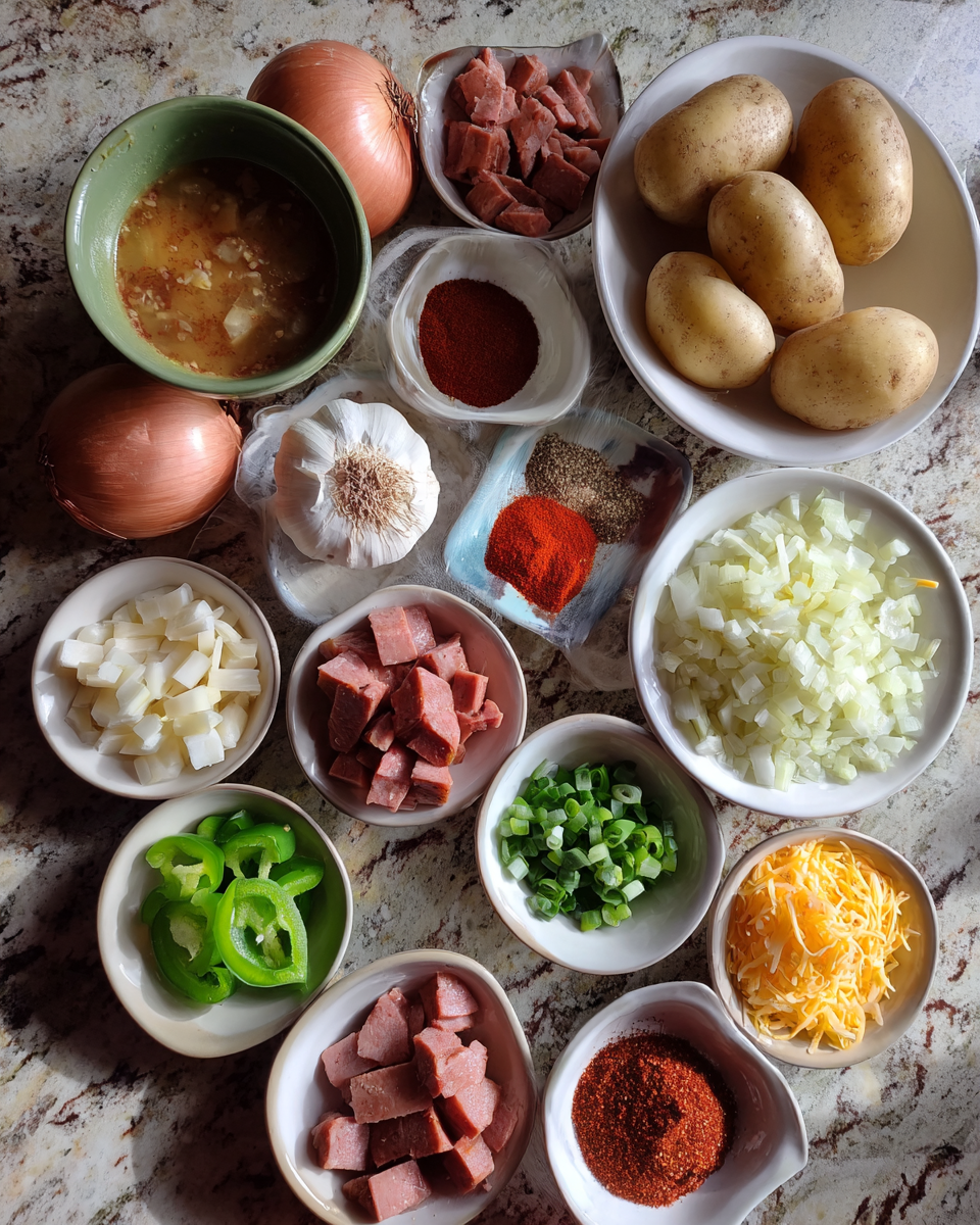 Cajun Potato Soup Perfect for Warming Up Your Soul 4 Ingredients for Cajun Potato Soup Perfect for Warming Up Your Soul