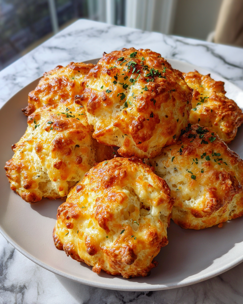 Final dish - Irresistible Cheese Butter Swim Biscuits You Need to Try Today