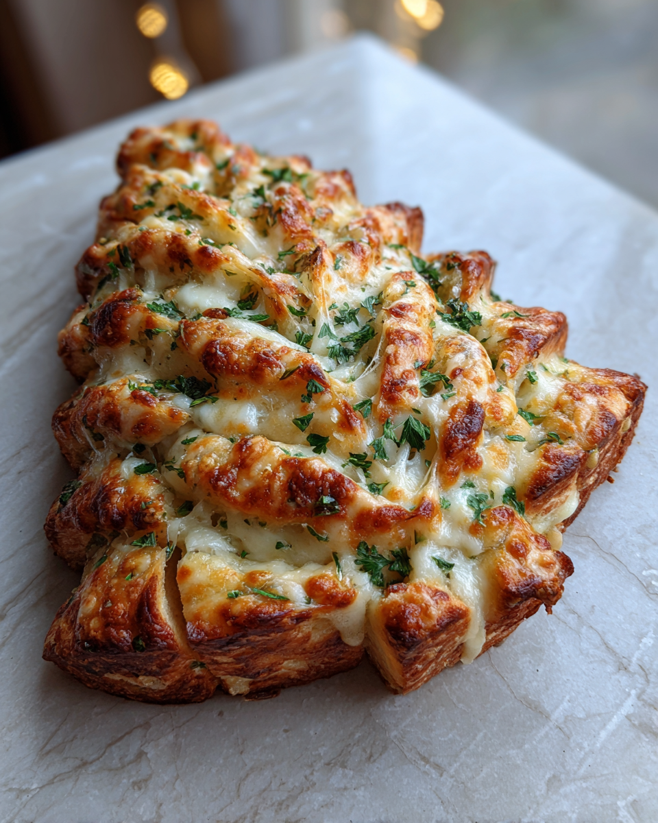 Melted Magic Cheesy Christmas Tree Bread Recipe to Wow Your Holiday Guests 6 Final dish - Melted Magic Cheesy Christmas Tree Bread Recipe to Wow Your Holiday Guests