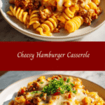 Ooey-Gooey Comfort: Dive into the Ultimate Cheesy Hamburger Casserole