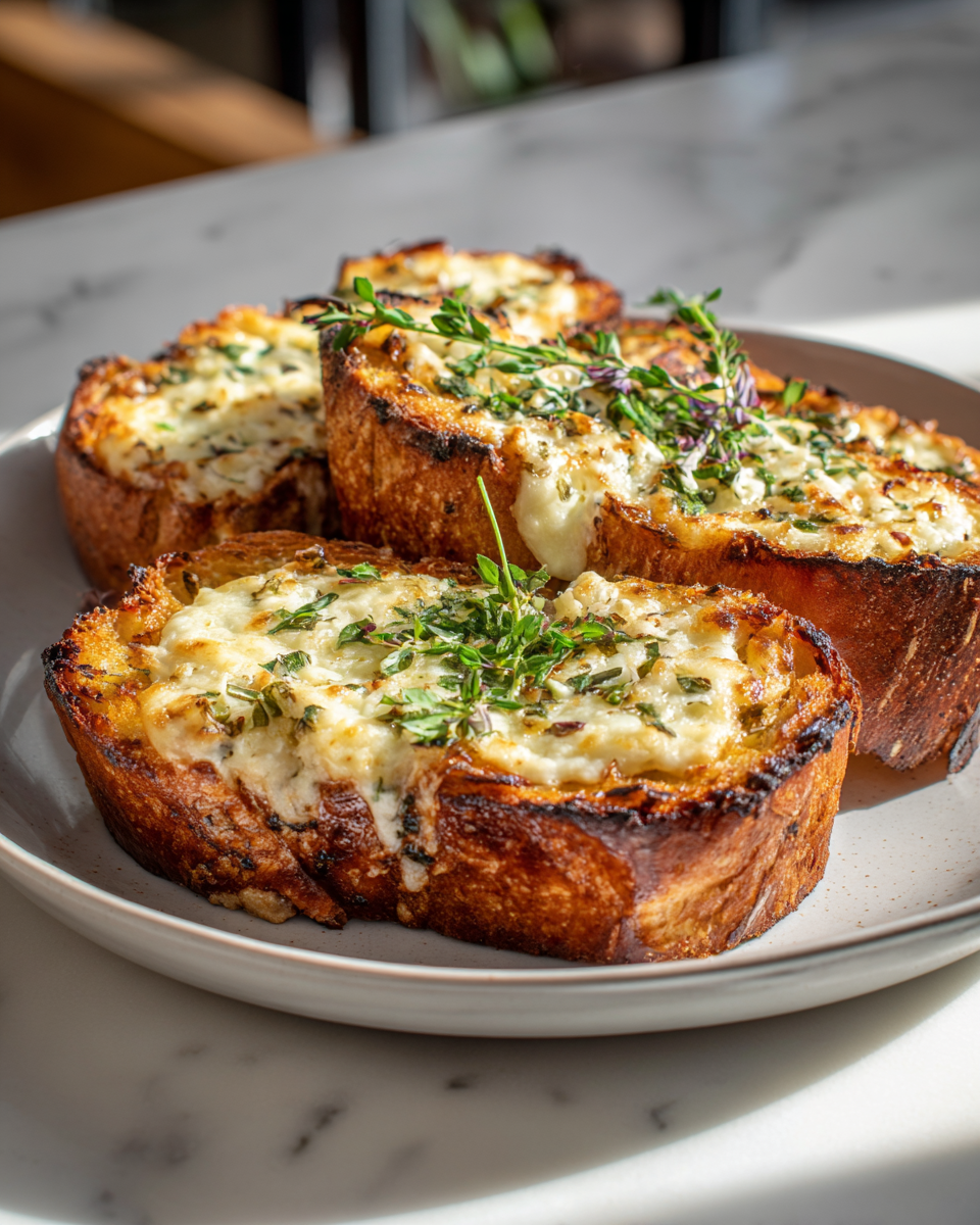 Final dish - Irresistibly Cheesy Texas Toast That Will Melt Your Heart