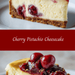 Irresistible Cherry Pistachio Cheesecake Recipe You Need to Try