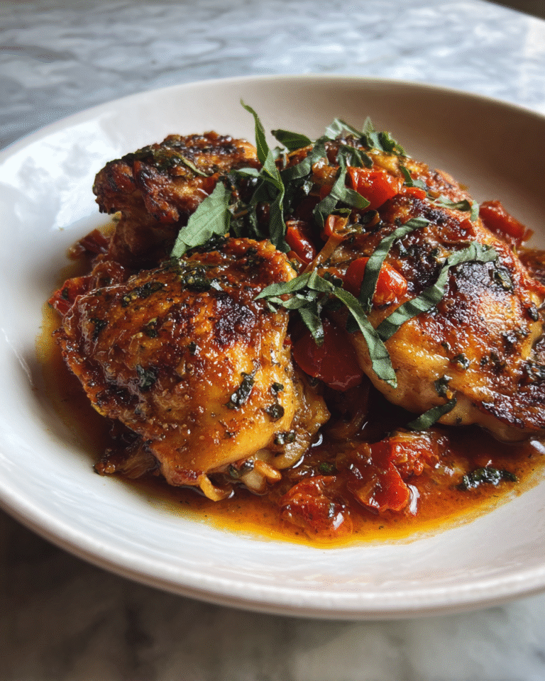 Savor the Bold Flavors of Classic Chicken Scarpariello - Featured Image