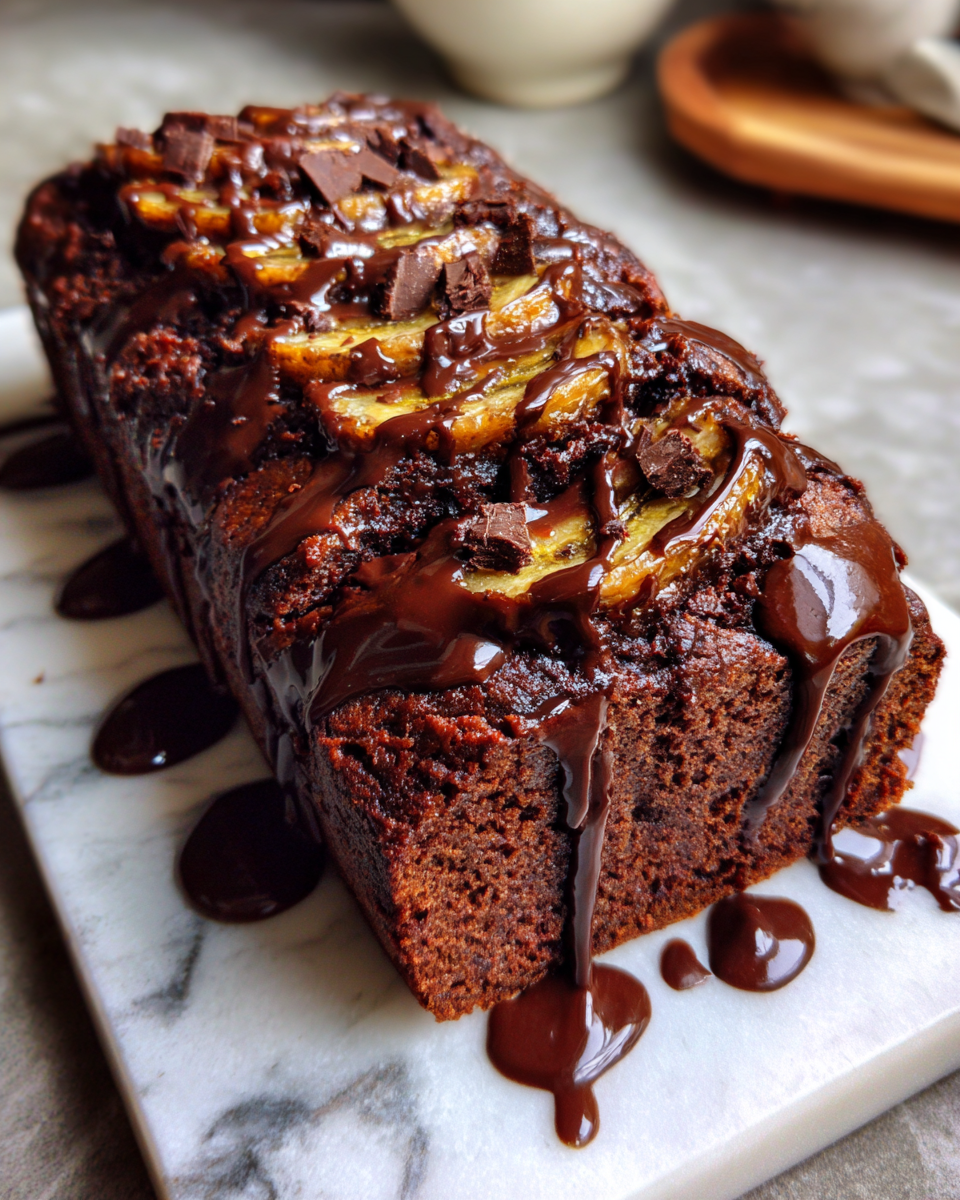 Decadent Chocolate Espresso Banana Bread You Need to Try Today 6 Final dish - Decadent Chocolate Espresso Banana Bread You Need to Try Today