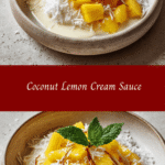 Tangy Tropical Delight Coconut Lemon Cream Sauce Recipe