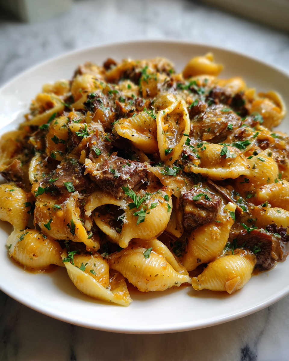 Final dish - Irresistible Creamy Beef and Shells Recipe You Need to Try