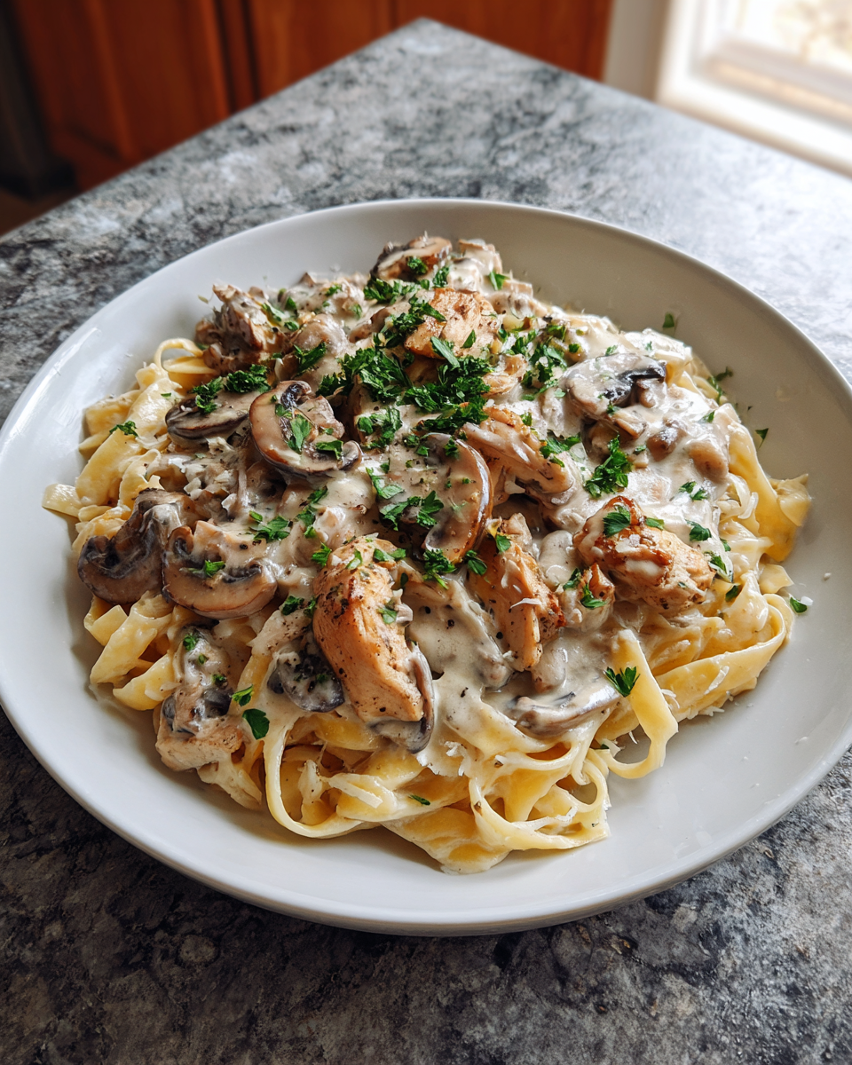 Final dish - Ultimate Comfort Food Creamy Chicken Stroganoff Recipe You Need to Try