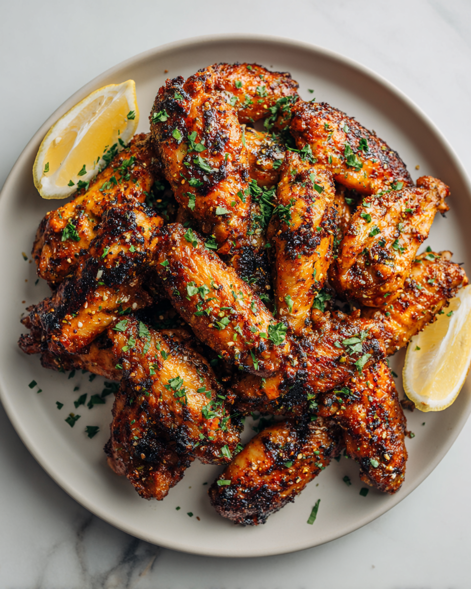 Final dish - Irresistibly Crispy Dry Rub Chicken Wings You Have to Try