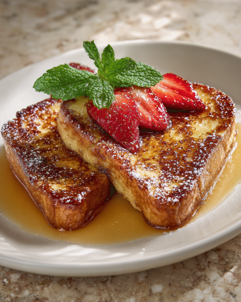 Indulge in Decadence with Crème Brûlée French Toast Delight - Featured Image
