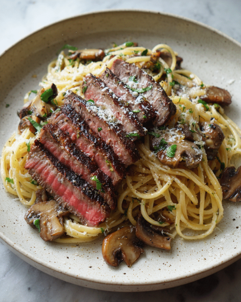 Irresistible Garlic Butter Steak and Pasta Recipe for Your Next Dinner - Featured Image