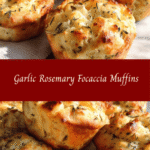 Irresistible Garlic Rosemary Focaccia Muffins You Need to Try