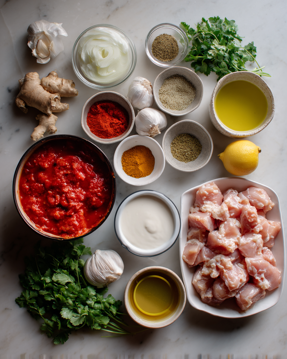 Ingredients for Master Gordon Ramsay’s Ultimate Chicken Tikka Masala Recipe Revealed