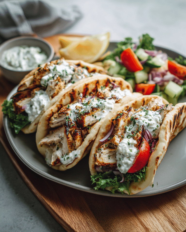 Savor the Flavors of Greece with Irresistible Chicken Gyros - Featured Image