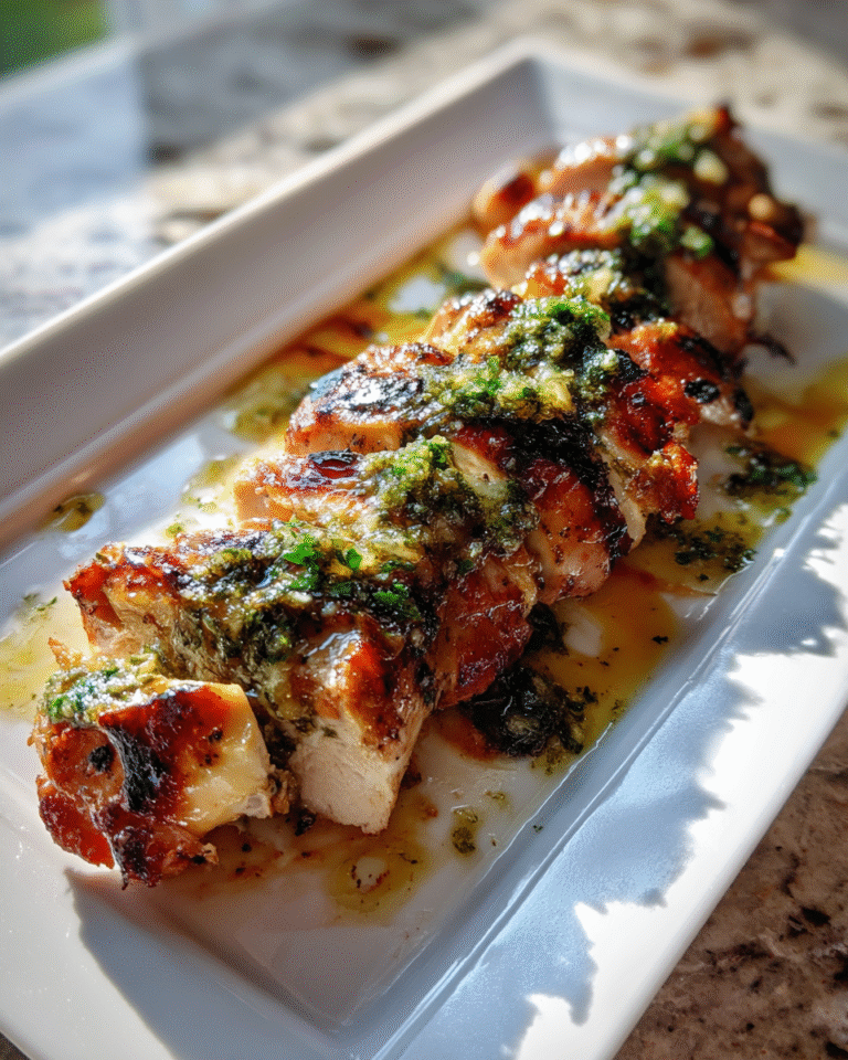 Savor the Flavor of Grilled Salsa Verde Pepper Jack Chicken - Featured Image