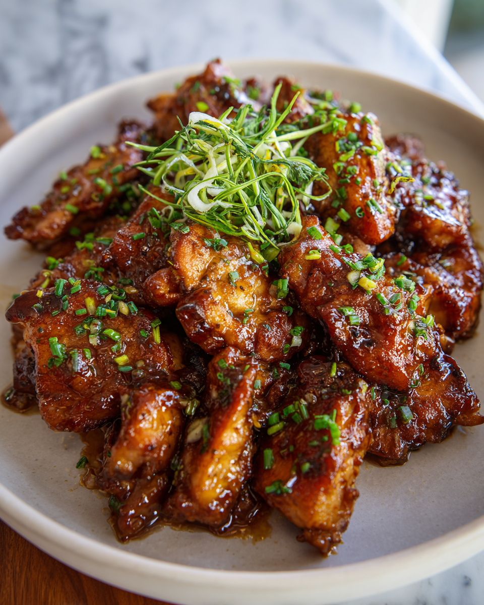 Final dish - Irresistible Hawaiian Shoyu Chicken Recipe to Savor Every Bite