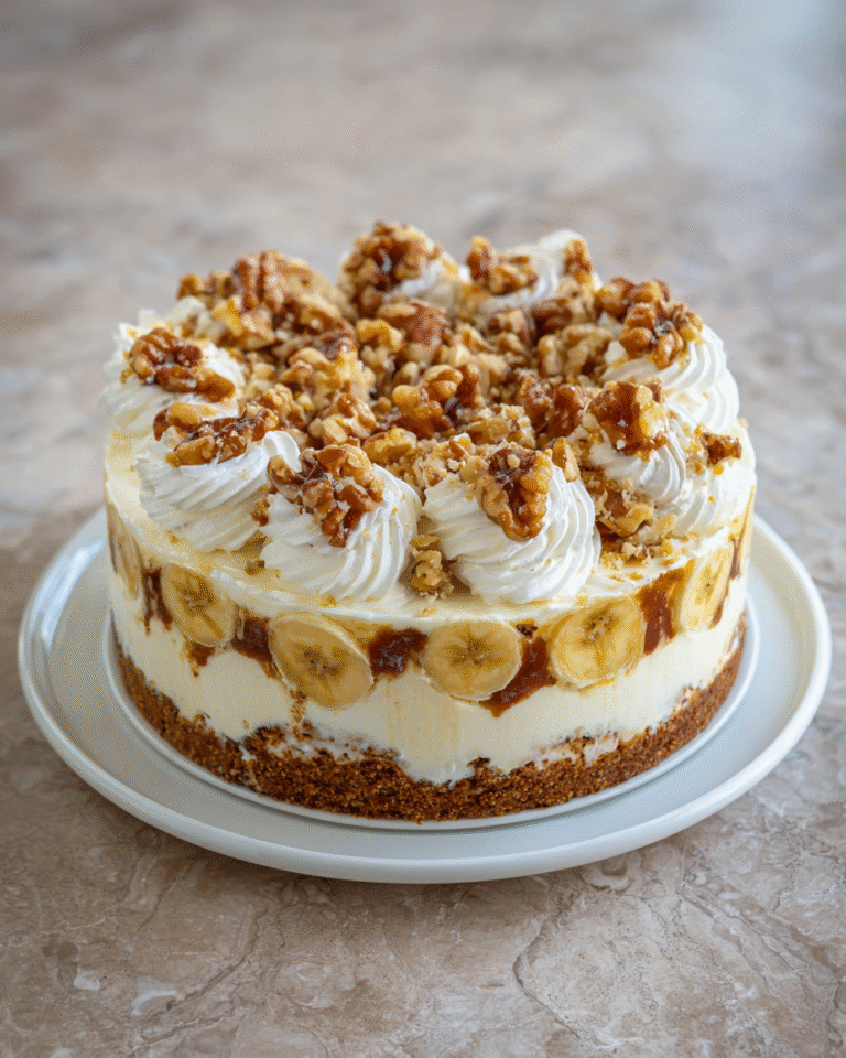 Indulge in the Heavenly Banana Walnut Cream Cake That Dreams Are Made Of - Featured Image