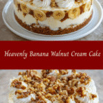 Indulge in the Heavenly Banana Walnut Cream Cake That Dreams Are Made Of