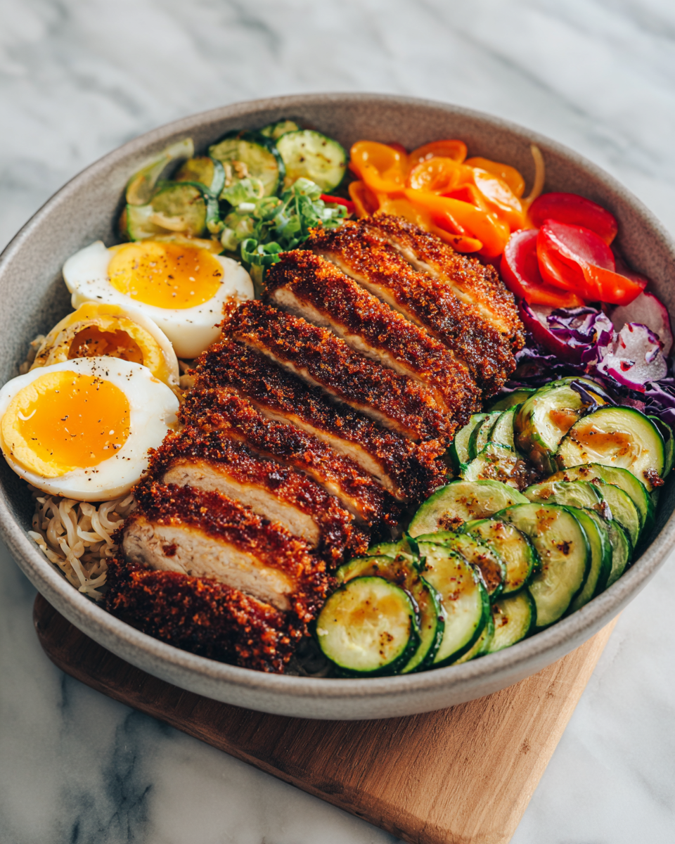 Final dish - Ultimate Japanese Katsu Bowls Recipe for Flavor-Packed Comfort Meals