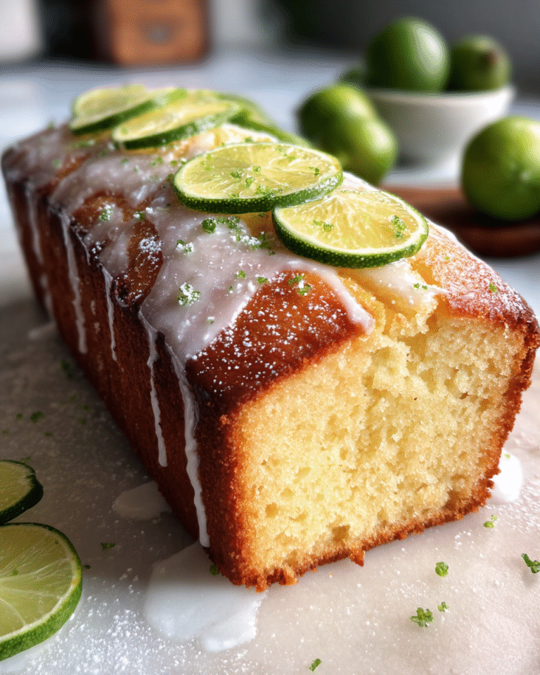 Zesty and Moist Key Lime Pound Cake Recipe You’ll Love - Featured Image