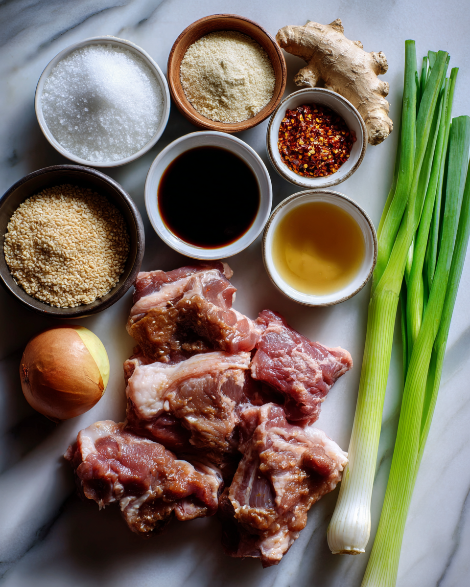 Ingredients for Irresistible Korean Chicken Kalbi Recipe You Need to Try Today