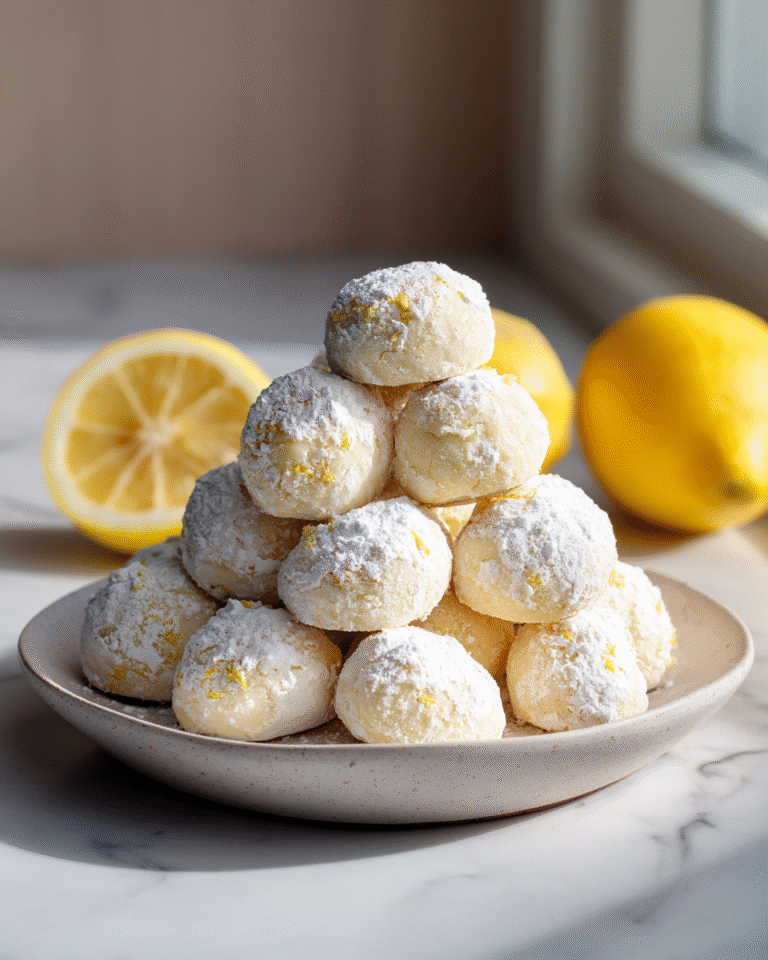 Irresistible Lemon Cream Snowball Cookies You Have to Try - Featured Image