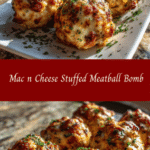 Mac n Cheese Stuffed Meatball Bombs That Will Blow Your Taste Buds Away