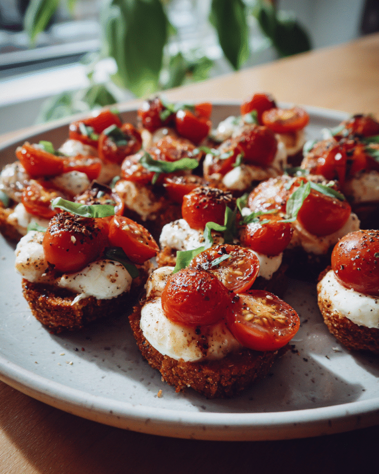 Tiny Taste Explosion Mini Caprese Bites Delight - Featured Image