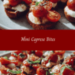 Tiny Taste Explosion Mini Caprese Bites Delight