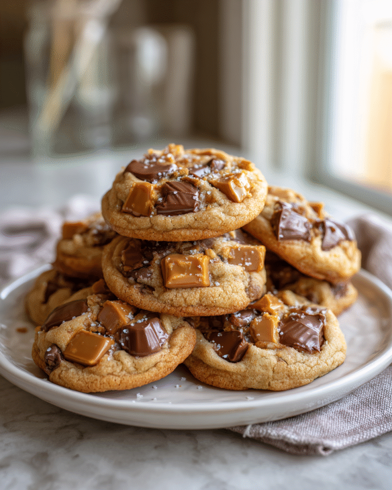 Irresistible Peanut Butter Chocolate Caramel Cookies You Have to Try - Featured Image