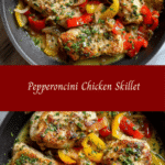 One-Pan Pepperoncini Chicken Skillet Recipe for Easy Flavor-Packed Dinners