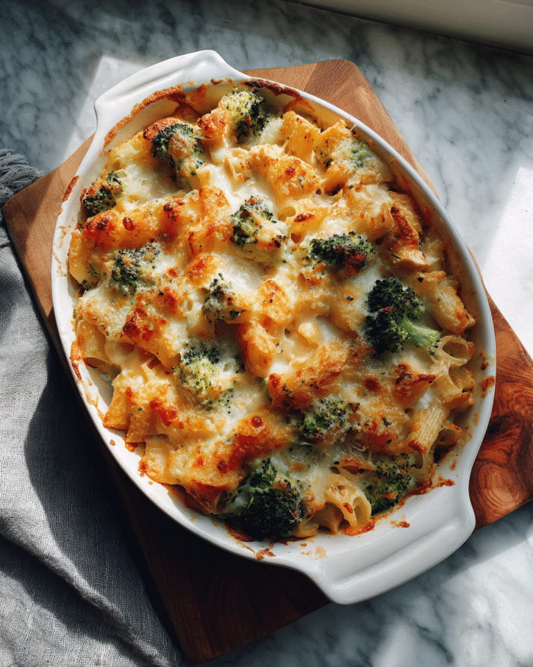 Ultimate Comfort: Download Your Printable Chicken Broccoli Pasta Bake Recipe - Featured Image