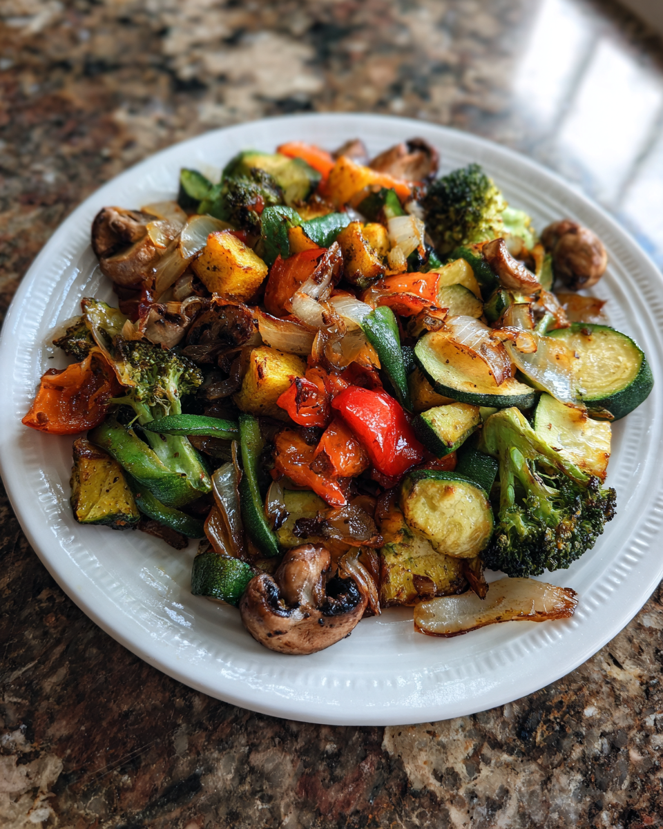 Final dish - Unlock Vibrant Flavors with Perfectly Sauteed Vegetables