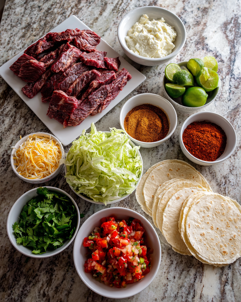 Ingredients for Mouthwatering Skirt Steak Tacos You Need to Try Tonight