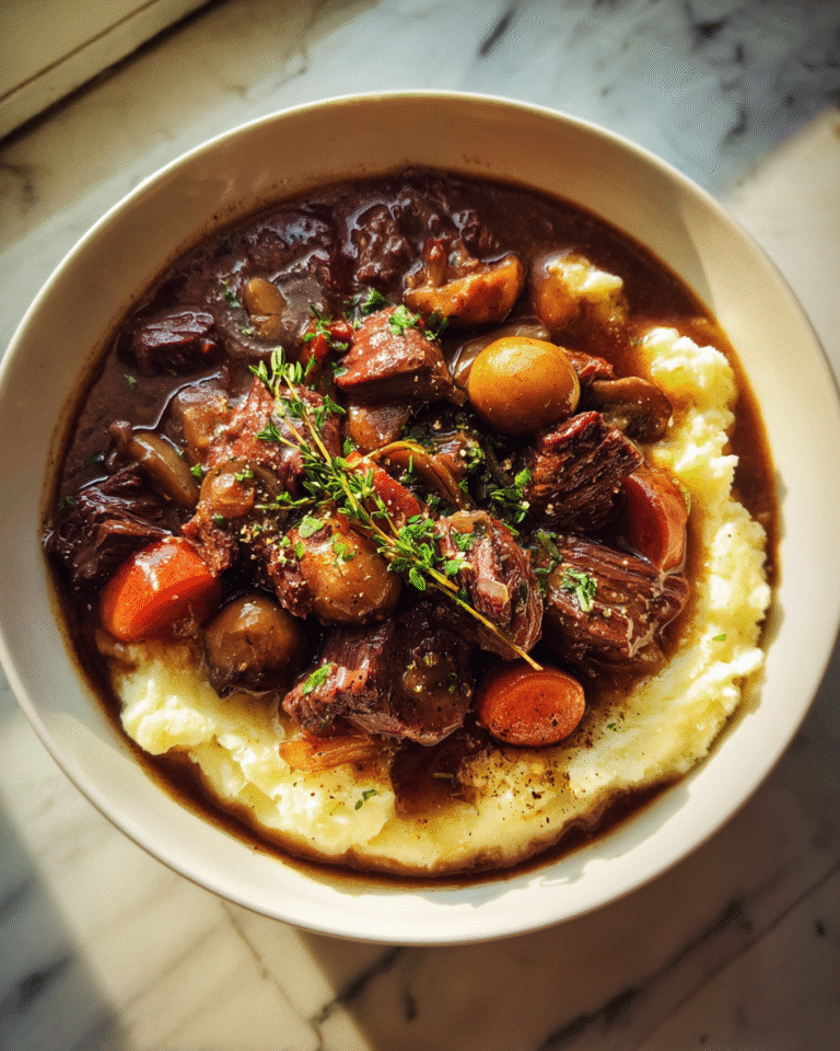 Ultimate Slow Cooker Beef Bourguignon Recipe for Tender Flavorful Comfort - Featured Image