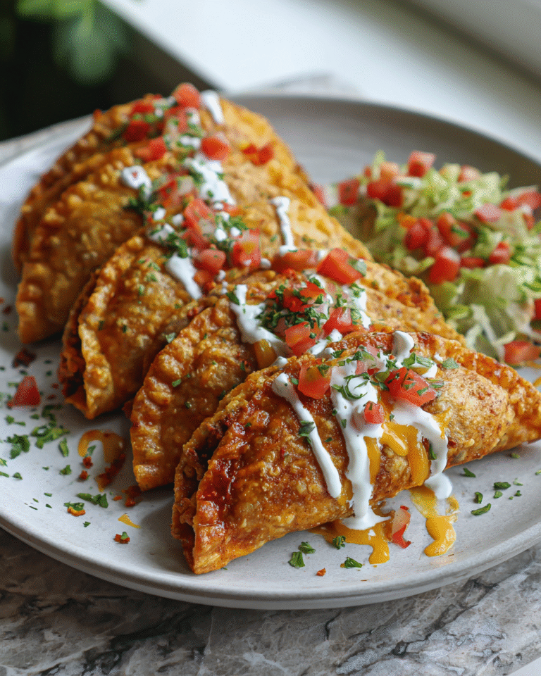 Spicy Crispy Mexican Taco Pockets That Will Ignite Your Taste Buds - Featured Image