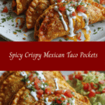 Spicy Crispy Mexican Taco Pockets That Will Ignite Your Taste Buds