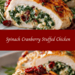 Irresistible Spinach Cranberry Stuffed Chicken Breasts Recipe You Have to Try