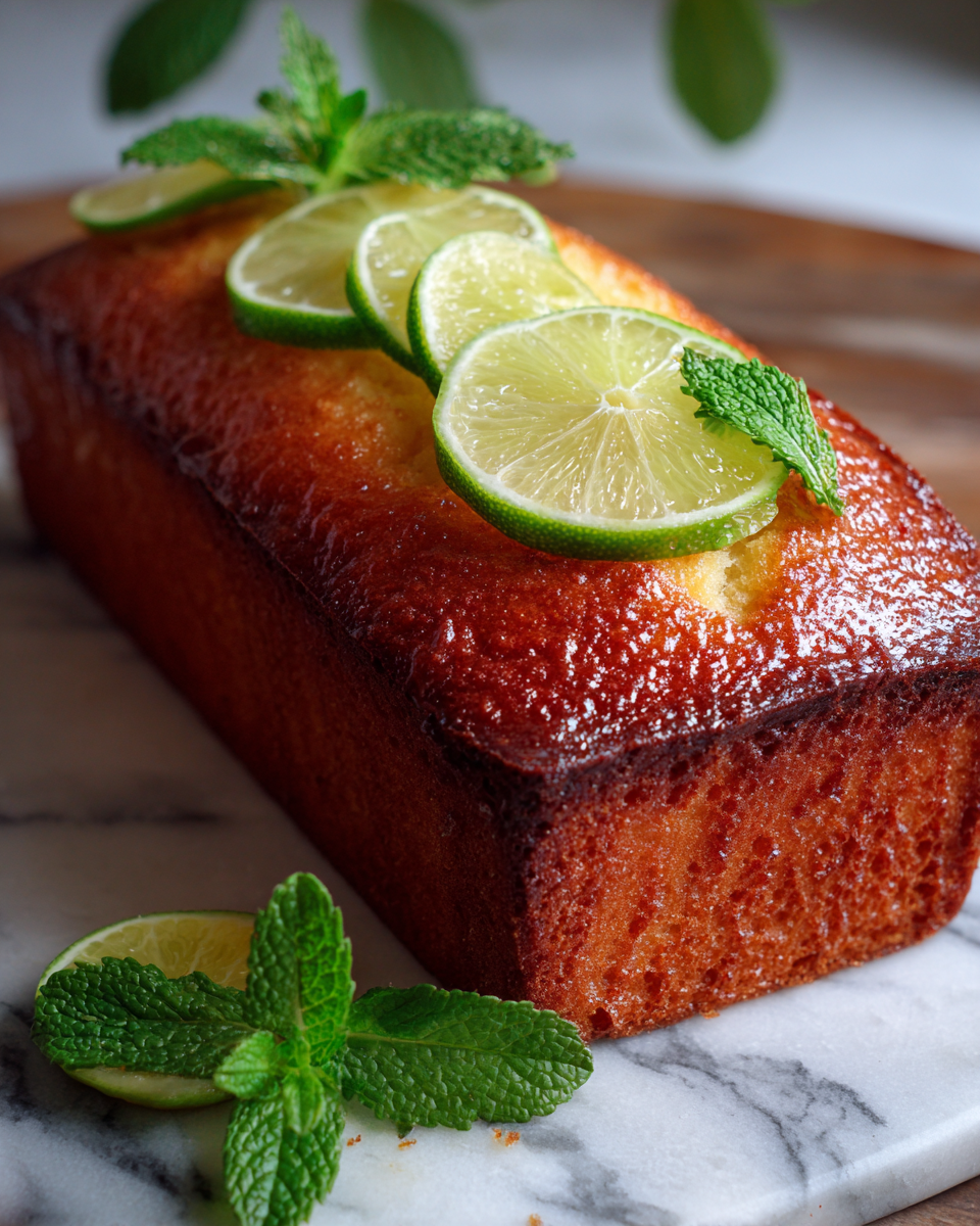 Final dish - Irresistibly Tangy Key Lime Pound Cake Recipe You Need to Try