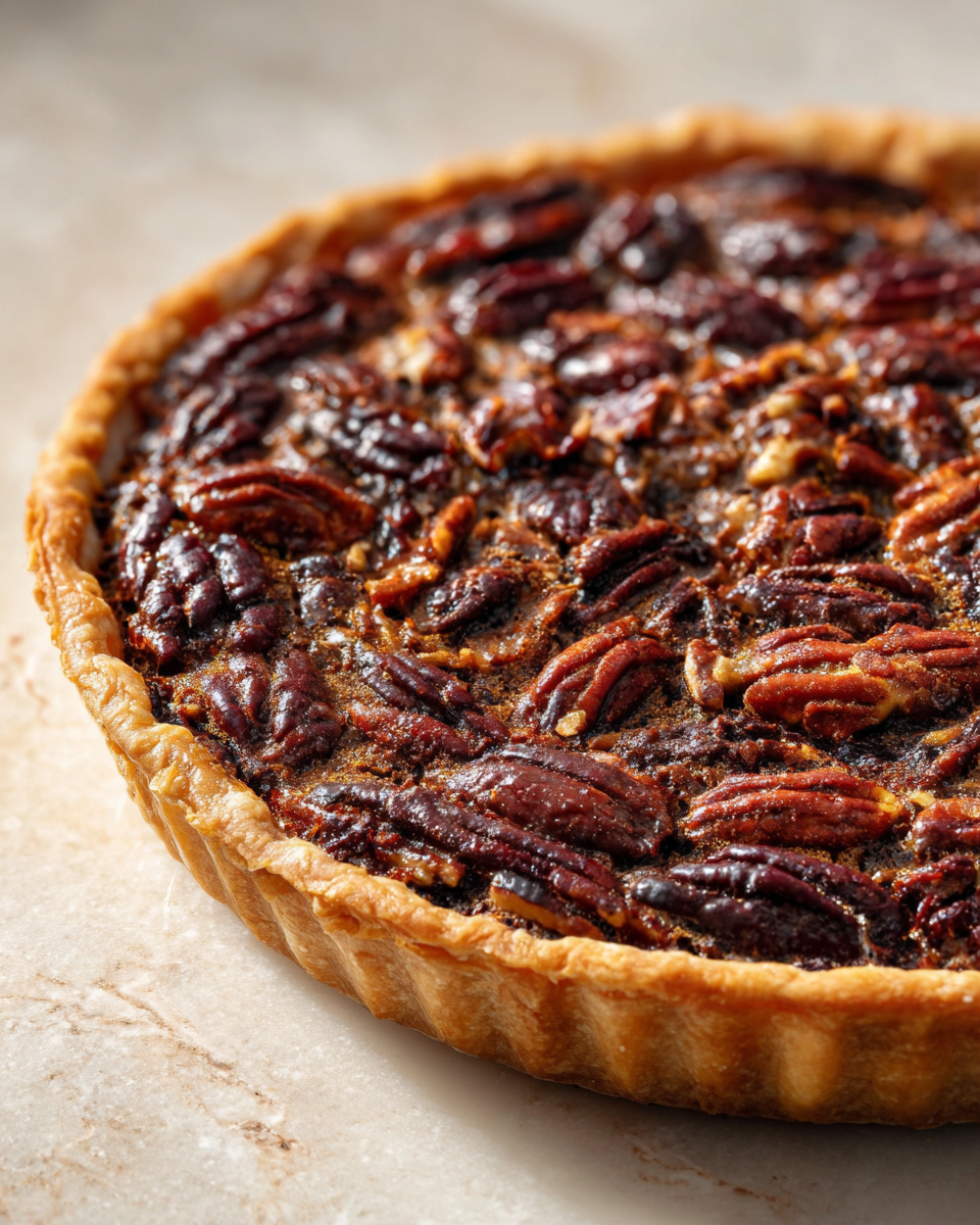 Final dish - Irresistible Texas Chocolate Pecan Pie Recipe You Have to Try