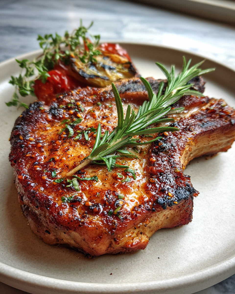 Final dish - Savor the Flavor of Texas Roadhouse Pork Chop Like Never Before