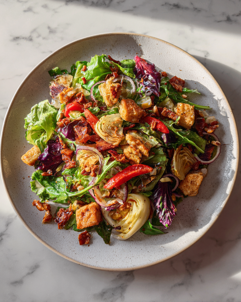 Final dish - Fresh and Flavorful Winter Salad Recipe to Warm Your Taste Buds