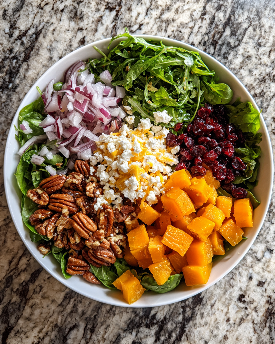 Ingredients for Fresh and Flavorful Winter Salad Recipe to Warm Your Taste Buds