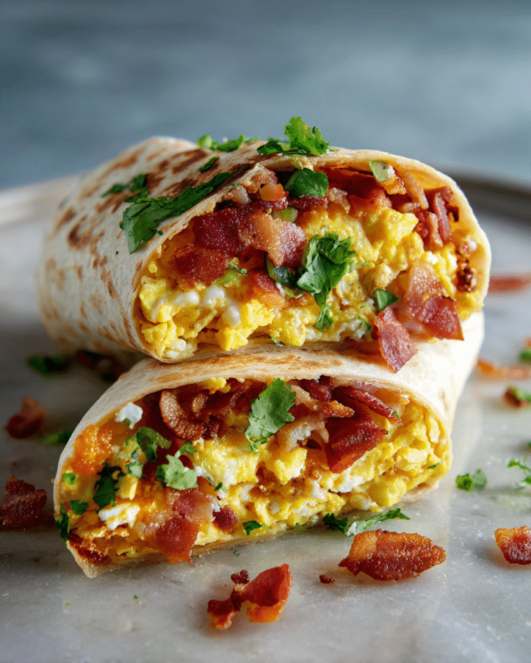 The Ultimate Bacon Breakfast Burrito That Will Wake Up Your Mornings - Featured Image