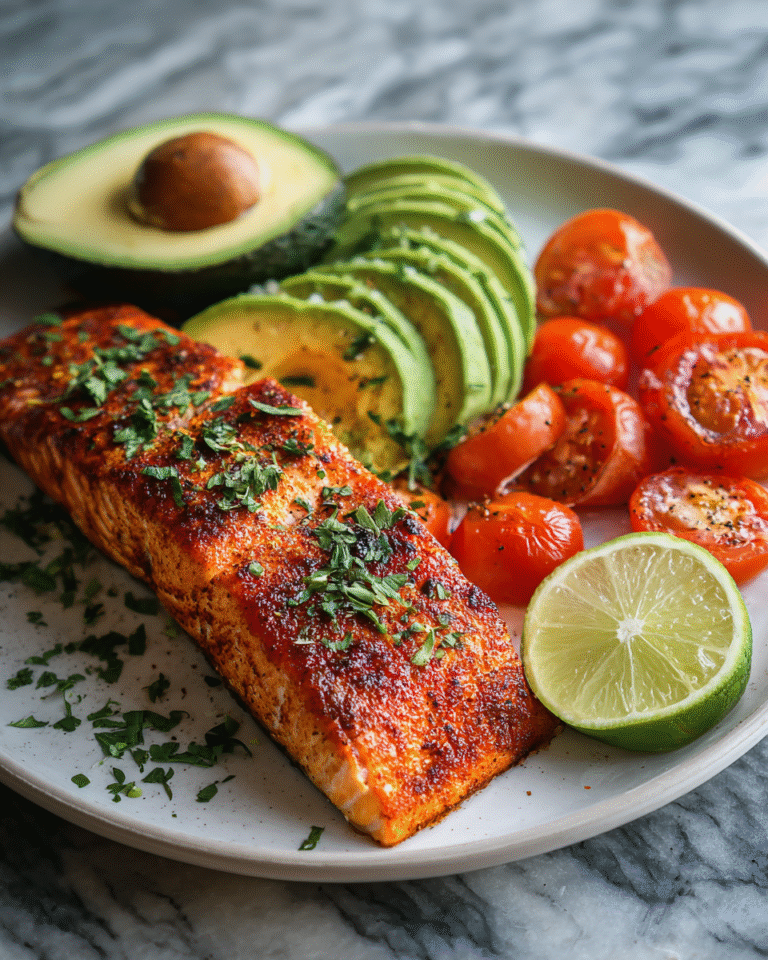 Baked Cajun Salmon with Avocado A Flavorful Twist on a Healthy Classic - Featured Image