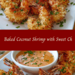Crispy Baked Coconut Shrimp with Irresistible Sweet Chili Mayo Dip