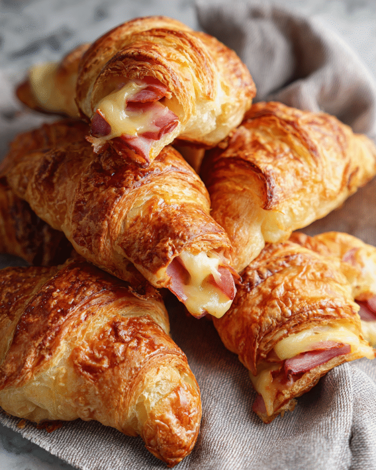 Irresistible Baked Ham and Cheese Croissants You Need to Try Today - Featured Image